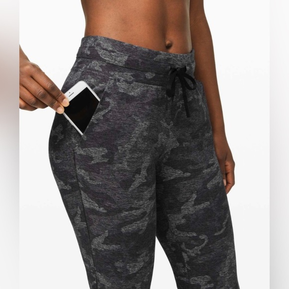 Lululemon Ready To Rulu Pant joggers Incognito Camo HTR Black / Black size 6 - Picture 4 of 8